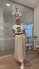 Damen Tüllrock mit Minnie Maus T-Shirt