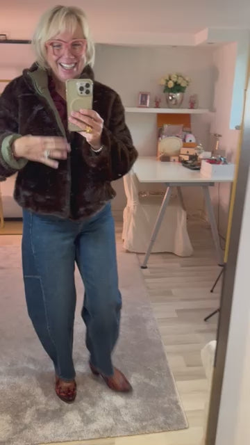 Wende Fell Jacke